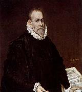 El Greco Portrait of Doctor Rodrigo de la Fuente oil painting picture wholesale